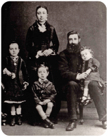 Philip Mourant Richardson (1847-1925) and Susannah Esther, nee Norman, Ella, Philip and Ralf