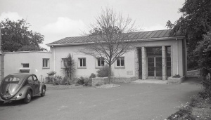 The art building in 1956