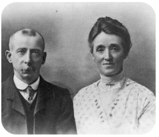 Clarence Ernest William Lane (1863-1929) and Annie Laura, nee Smith