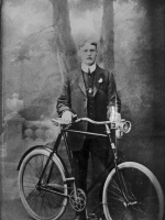 A Jersey cyclist, Tom Christopher Diment