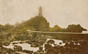 A 19th century silver print of La Corbiere