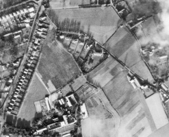 A 1945 aerial photograph