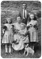 Ernest Joseph Graut and family in India