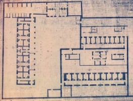 A plan of the prison from 1885