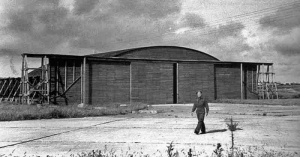 The only remaining German hangar