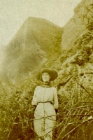 A holidaymaker in Jersey in 1912