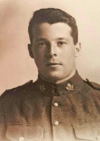 James Frederick Coombs (1888-1918) was born in Jersey, the son of Henry George Coombs and Rachel Elizabeth, nee Churchill. He married Ella Jessie Salter,of Guernsey, at St Helier Registry Office in 1910 and the following year the couple emigrated to Quebec with their baby son James. They had three more children in Edmonton, Alberta, between 1912 and 1916. On the outbreak of the Great War James Frederick joined the Canadian Artillery and was killed in action in Belgium in 1918. He was buried at La Clytte Military Cemetery, near Ypres