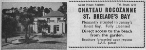Chateau Rocozanne, 1964 advert