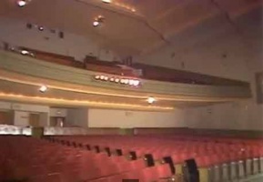 The auditorium before it was divided into separate screening rooms