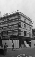 Demolition of the old building in 1979