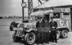 A post-war ambulance crew