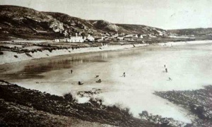 The beach at L'Etacq