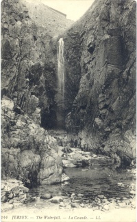 Plemont cascade