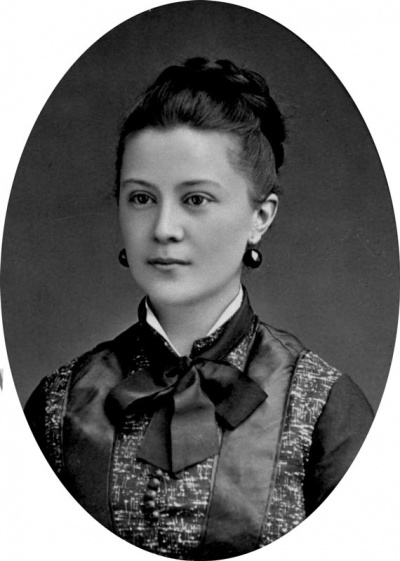 Mary Asplet (1859-1882) was the daughter of Charles and his second wife, Mary Sohier. Also known as Molly, she was noted to be a witty, charming and attractive young woman. She died soon after this photo was taken, at the age of 22, of tuberculosis. She was buried in St Clement nine months after her father.