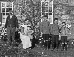Charles Yves Coutanche and Emily, nee Paisnel, and their sons