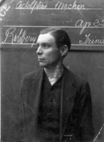 Adolphus Machon, a 32-year-old native of Trinity, was convicted by Jersey's Royal Court of robbery in 1915 and sentenced to two months hard labour