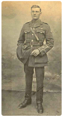 Sergeant John Richard Frederick Walker Penney [3], DCM, was the son of the son of grocer/coal merchant, John Richard Penney and Jessie, nee Aubin. He received his medal in a Royal Square ceremony in August 1916 from the Lieut-Governor Major-General Sir Alexander Rochfort. He was further honoured at a Town Hall ceremony in January 1917. He was awarded his medal for his bravery in leading a team of bomb throwers on the front line over four days. He was the only survivor. He had already been wounded three times when he returned to Jersey on leave. He was later promoted second lieutenant in the Lancashire Fusiliers before being court martialled and dismissed for drunkenness and drinking with other ranks