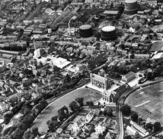 A 1951 aerial photograph