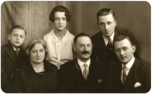 Edward Jean (1877-1948) and Mabel Harriet, nee Le Maistre, Archibald, Horace, Mabel and Jean