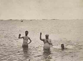 Bathing in Jersey in 1895