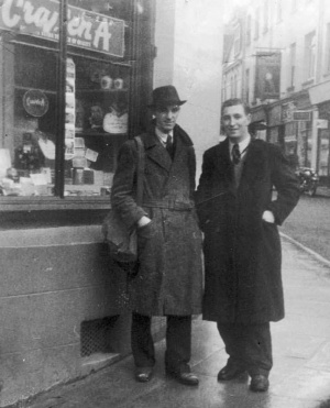Photographers Arthur and Bob Thomson, pictured at Snow Hill. They are known to have taken many photographs there themselves, probably including some of those on this page