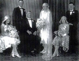 The 1931 wedding of Walter Hacquoil and Irene Ellen Harris in Kenwick, Western Australia