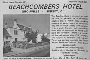 Beachcombers 1972 advert