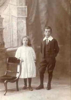 Boy and girl by Tynan Brothers