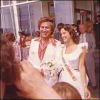 1977 - Diane Le Bot with Des O'Connor