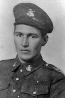 John Le Monnier in Canadian Army uniform. He died in Dallas, Texas in 1954