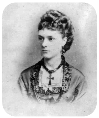 Matilda Tennyson, 1860, photographed by Mullins