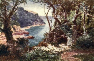 Artist Wimbush's view of Belcroute