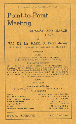 Point to Point programme 1959