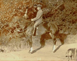 Philip Binet, who fought in the Boer War