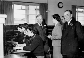 Visit by the Bailiff, Sir Alexander Coutanche