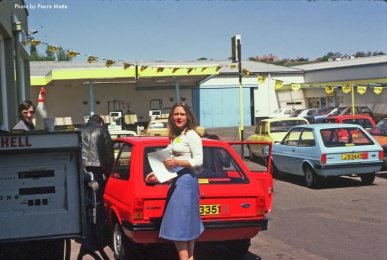 Hire car staff at Bagot Road