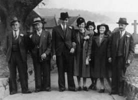 Wedding of Doris May Perree and Clifford Raymond Marett (1915-1975)