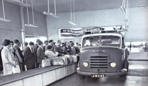 Baggage unloaded in 1962