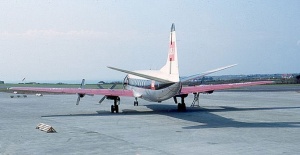 BEA Viscount on the apron in the 1960s