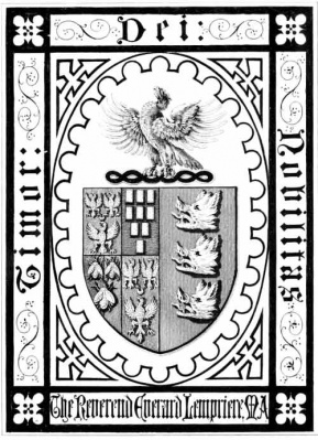 The Rev Everard LEMPRIERE