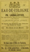 Larbalestier eau-de-cologne