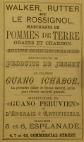 Potato merchants Walker, Rutter and Le Rossignol's store stretched from the Esplanade to Commercial Street