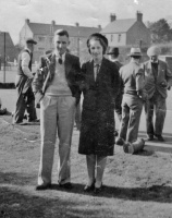 Frances May Gallichan with Cyril Cracknell in 1939