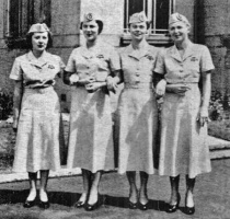 Transair hostesses in the late 1950s