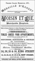 A Voisins advert from 1899