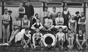 Christmas swim 1905