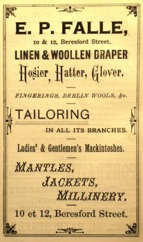 E P Falle, drapers