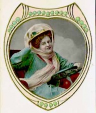 Few ladies drove in Edwardian times but many posed at the wheel for a photographer