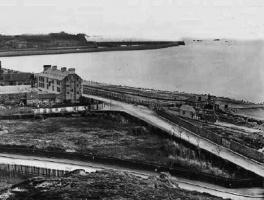 A picture by Ernest Baudoux from the 1880s, before the Grand Hotel was built