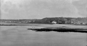View from St Helier Harbour in the early 20th century